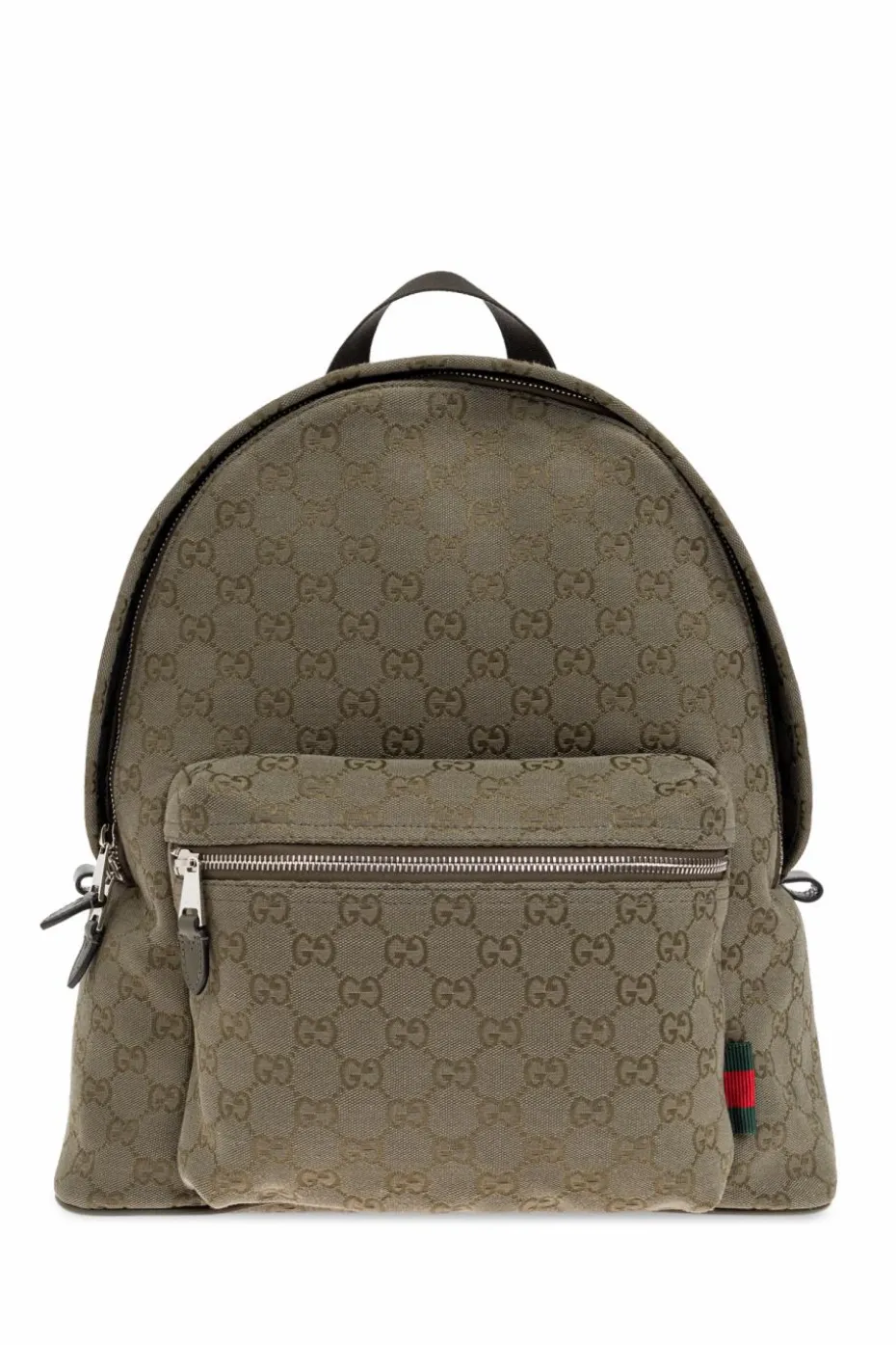 Gucci ZIELONY Plecak ze wzorem `GG`