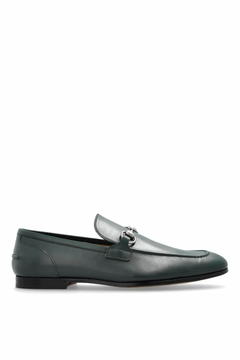Gucci ZIELONY Skórzane buty