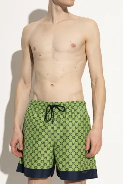 Gucci ZIELONY Szorty kąpielowe