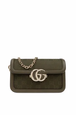 Gucci ZIELONY Torba na ramię `Go Small`