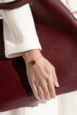 Gucci ZŁOTY Bransoleta z logo