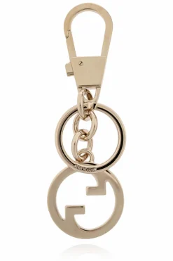Gucci ZŁOTY Brelok z logo