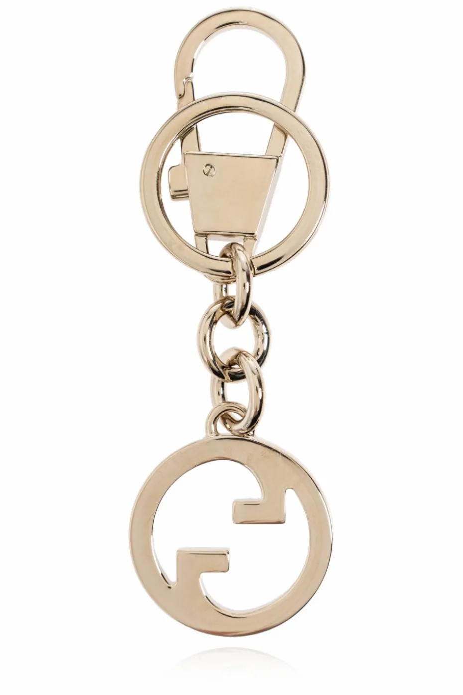 Gucci ZŁOTY Mosiężny brelok do kluczy