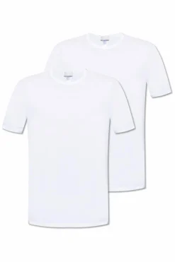 Hanro BIAŁY Dwupak t-shirtów