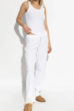 Hanro BIAŁY Spodnie `Natural Wear`