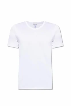 Hanro BIAŁY T-shirt bieliźniany