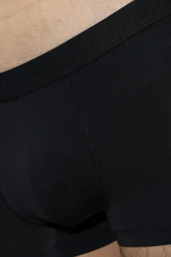 Hanro CZARNY Bokserki z logo