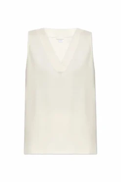 Hanro kremowy Top `Pure Comfort`