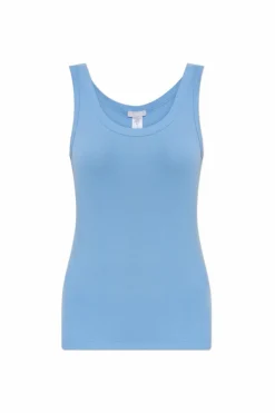 Hanro NIEBIESKI Top `Sleep & Lounge`