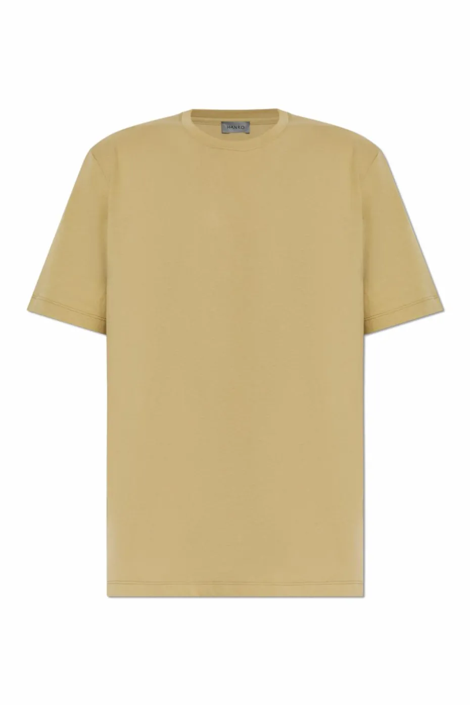 Hanro ZIELONY T-shirt z krótkimi rękawami