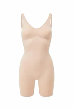 Heist Studios beżowy Bezszwowe body `Contour Body`