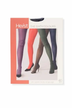 Heist Studios GRANATOWY Rajstopy `The Sixty Colours`