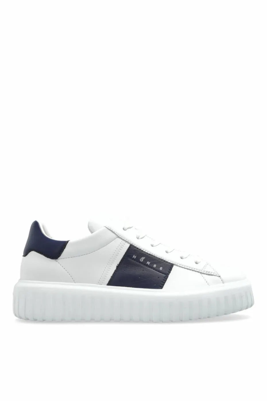 Hogan BIAŁY Buty sportowe `Hi-Stripes`