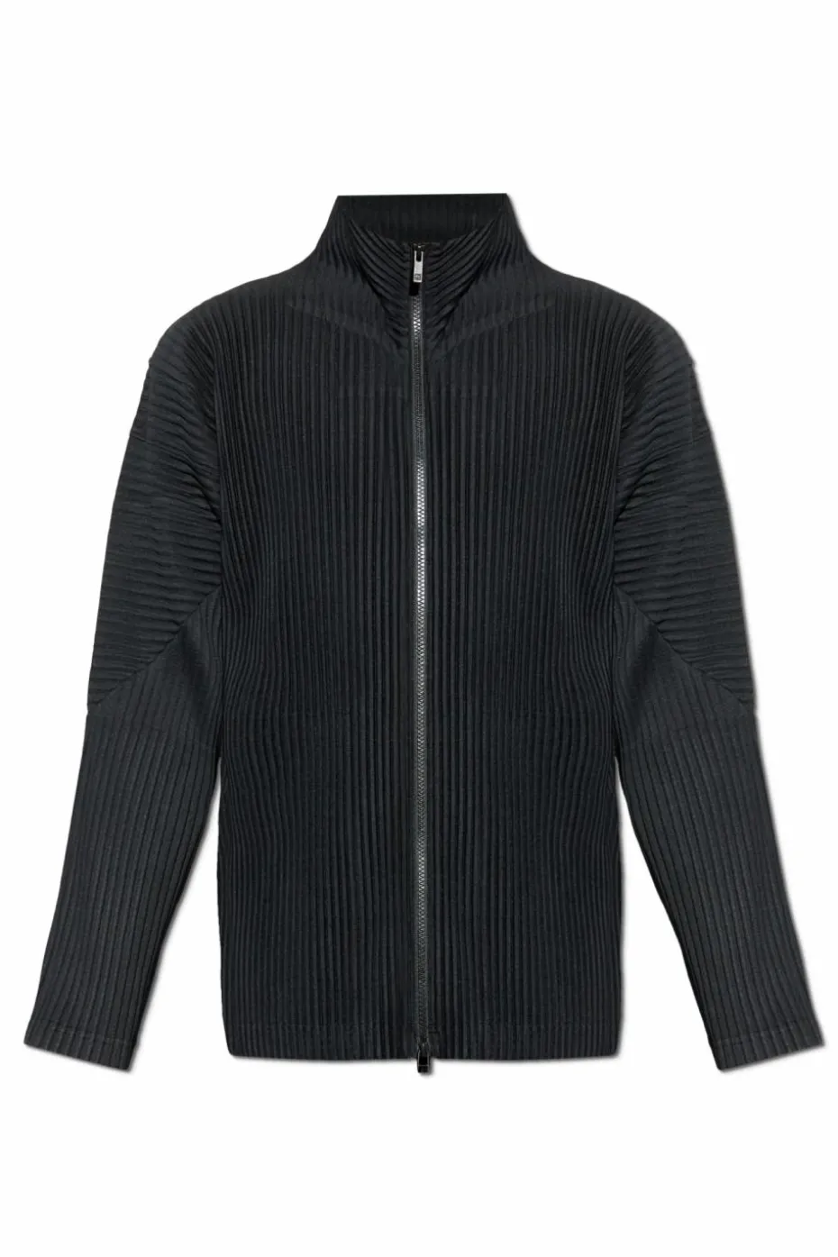 Homme Plissé Issey Miyake CZARNY Plisowana bluza