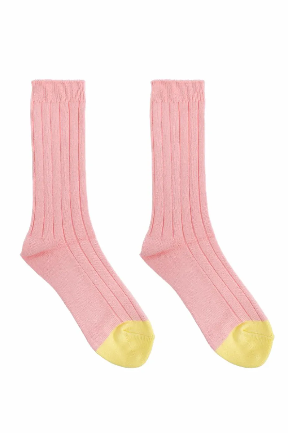 Homme Plissé Issey Miyake RÓŻOWY Skarpety z logo