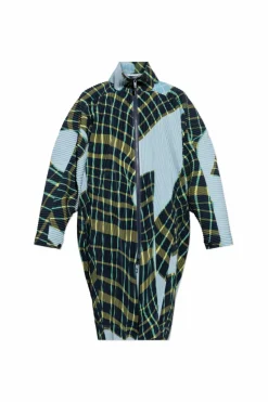 Homme Plissé Issey Miyake MULTIKOLOR Plisowana bluza typu `oversize`