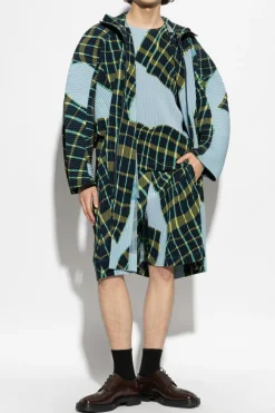 Homme Plissé Issey Miyake MULTIKOLOR Plisowana bluza typu `oversize`