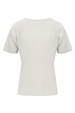 Homme Plissé Issey Miyake SZARY Plisowany t-shirt