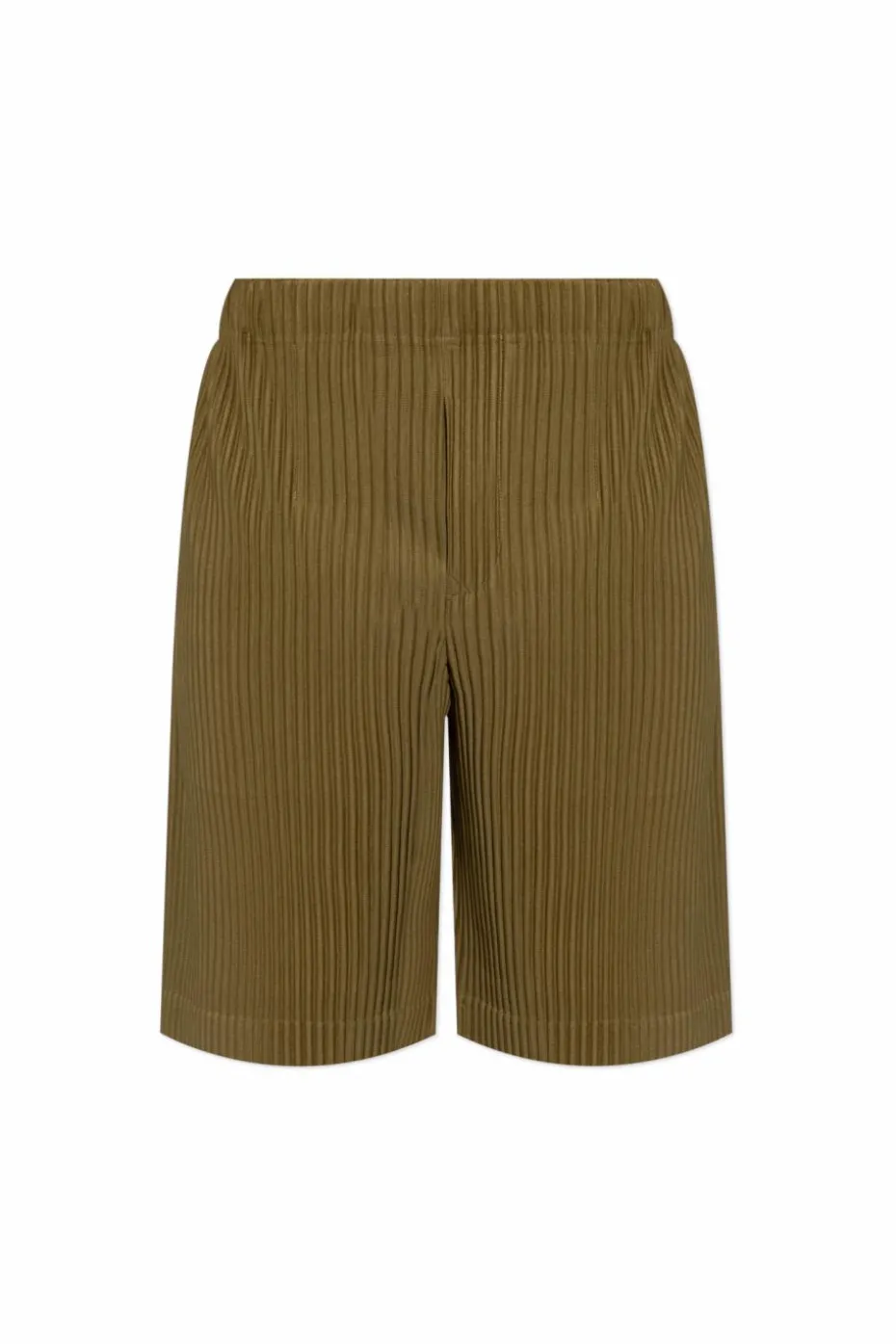 Homme Plissé Issey Miyake ZIELONY Plisowane szorty