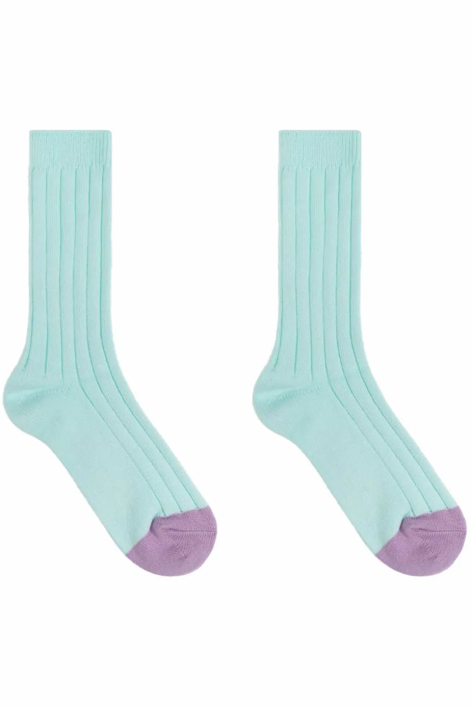 Homme Plissé Issey Miyake jasnoniebieski Skarpety z logo