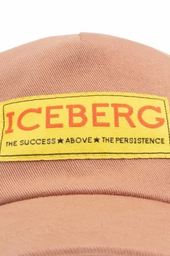 Iceberg beżowy Czapka z daszkiem z logo