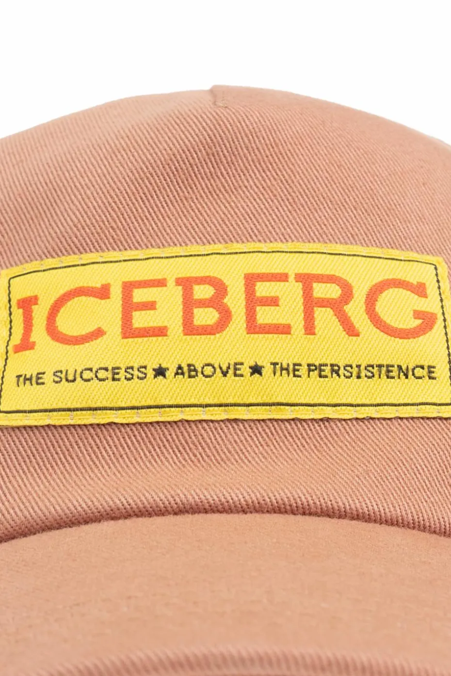 Iceberg beżowy Czapka z daszkiem z logo