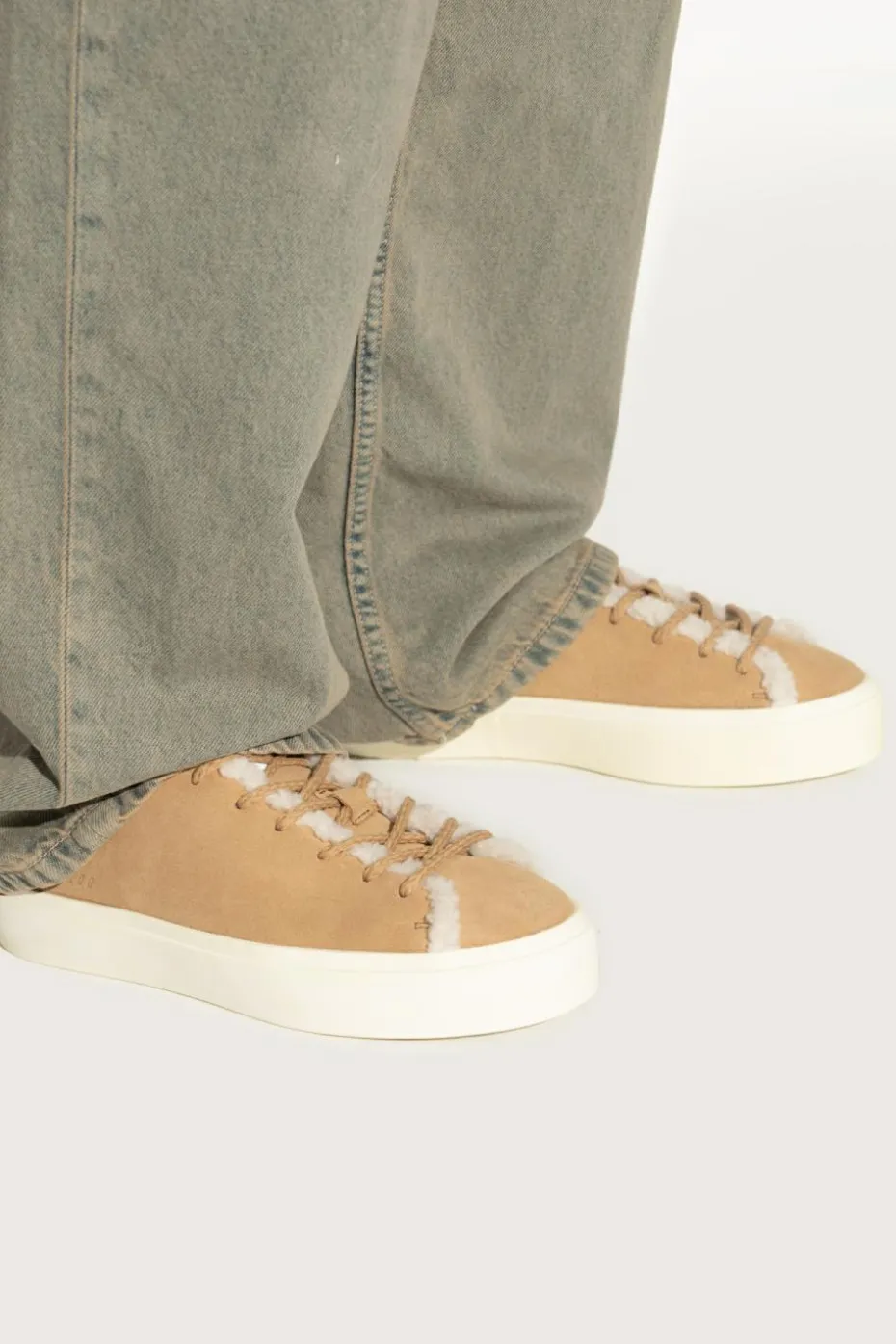 Inuikii beżowy Buty `Shearling Low`