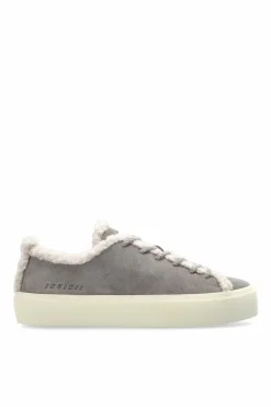 Inuikii SZARY Buty `Shearling Low`