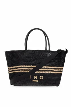 Iro CZARNY Torba `Narcy` typu `shopper`