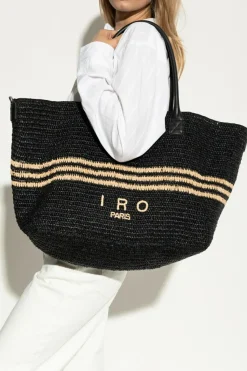 Iro CZARNY Torba `Narcy` typu `shopper`