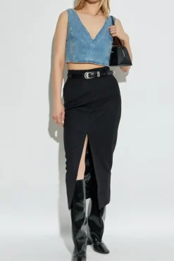 Iro NIEBIESKI Jeansowy top `Illian’