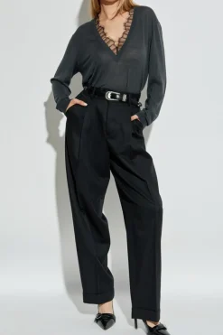 Iro SZARY Sweter `Haby’