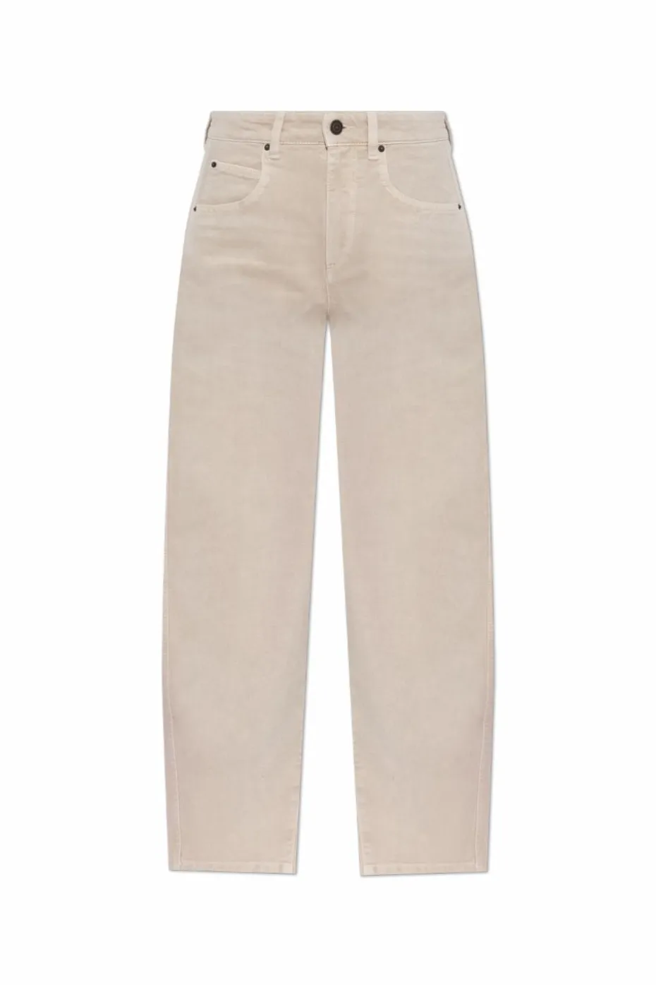 Isabel Marant beżowy Jeansy `Oriane`