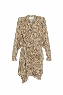 Isabel Marant beżowy Sukienka `Cleora`