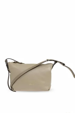Isabel Marant beżowy Torba na ramię `Leyden Mini`