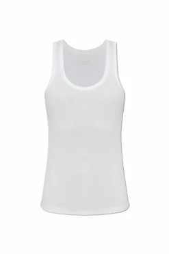Isabel Marant BIAŁY Bawełniany t-shirt