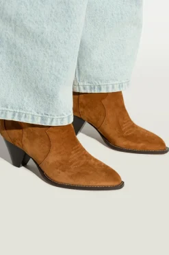 Isabel Marant BRĄZOWY Botki `Darizo`