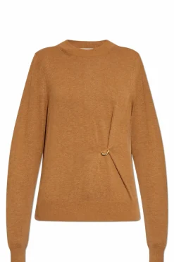 Isabel Marant BRĄZOWY Sweter `Cosima`
