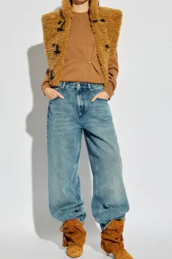 Isabel Marant BRĄZOWY Sweter `Cosima`