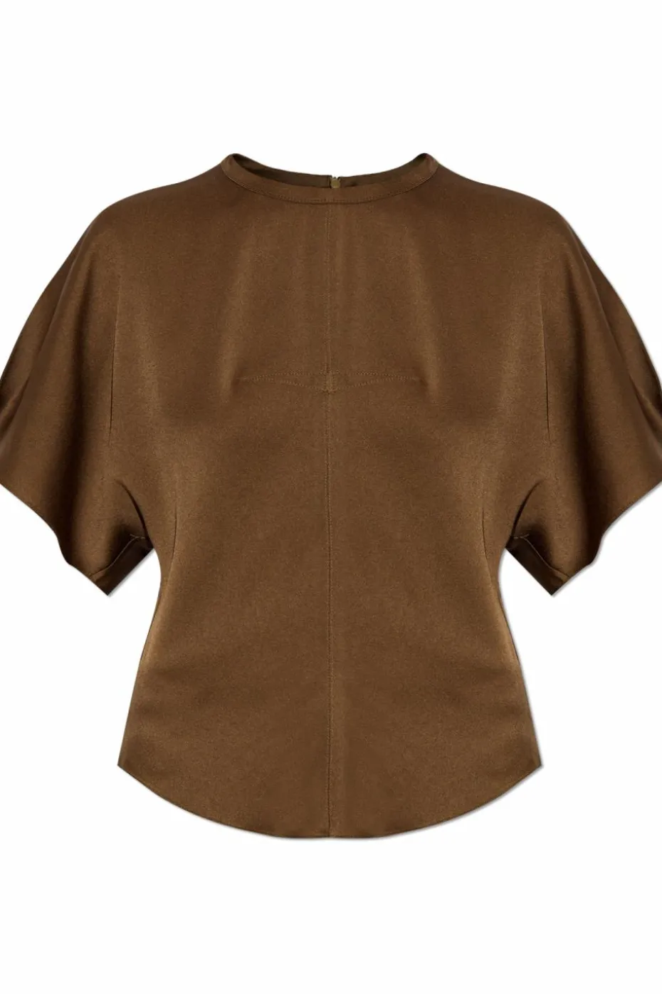 Isabel Marant BRĄZOWY Top `Karlit`
