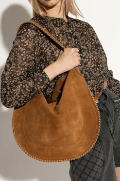 Isabel Marant BRĄZOWY Torba `Oskana`