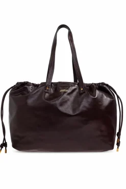 Isabel Marant BRĄZOWY Torba `Silven` typu `shopper`