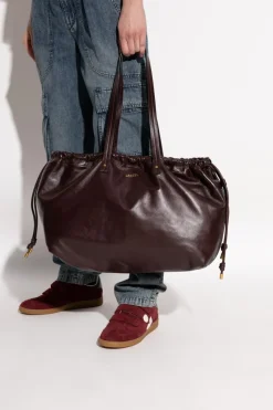Isabel Marant BRĄZOWY Torba `Silven` typu `shopper`