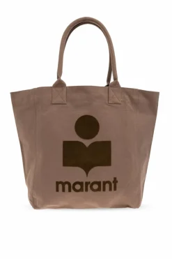 Isabel Marant BRĄZOWY Torba `Yenky` typu `shopper`