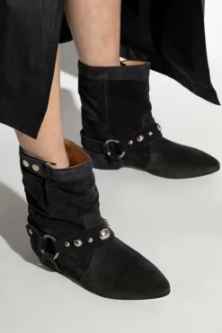 Isabel Marant CZARNY Botki `Stania`