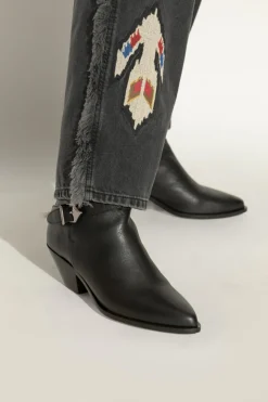 Isabel Marant CZARNY Botki `Deivy`