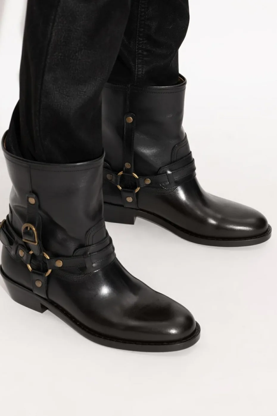 Isabel Marant CZARNY Botki `Ildred`