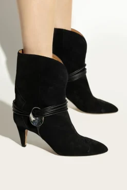 Isabel Marant CZARNY Botki na obcasie `Dytho`