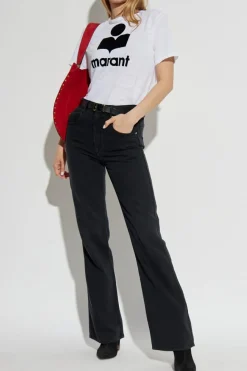 Isabel Marant CZARNY Jeansy `Belvira`