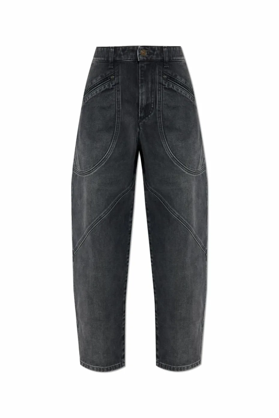Isabel Marant CZARNY Jeansy `Catarina`